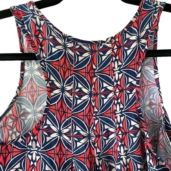 STYLUS | NWOT | SLEEVELESS ASYMMETRICAL RACER BACK TANK DRESS | SIZE: SMALL/TALL - Picture 6 of 8